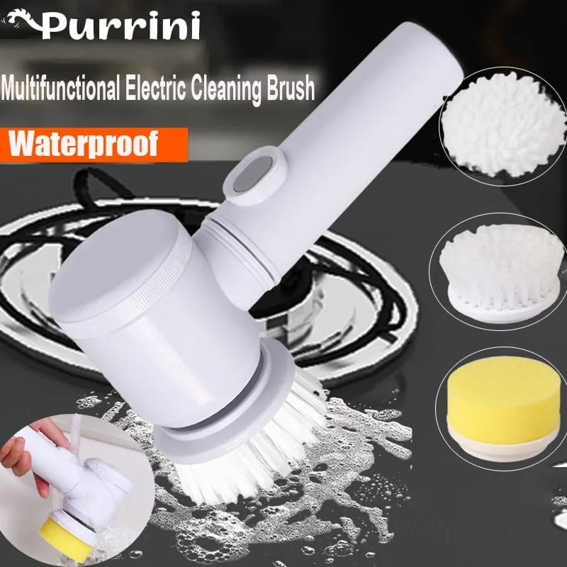 5-in-1 Rechargeable Electric Cleaning Brush