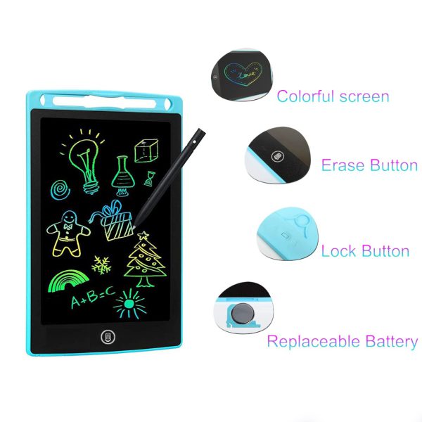 8.5-Inch Multi-Color LCD Writing Tablet