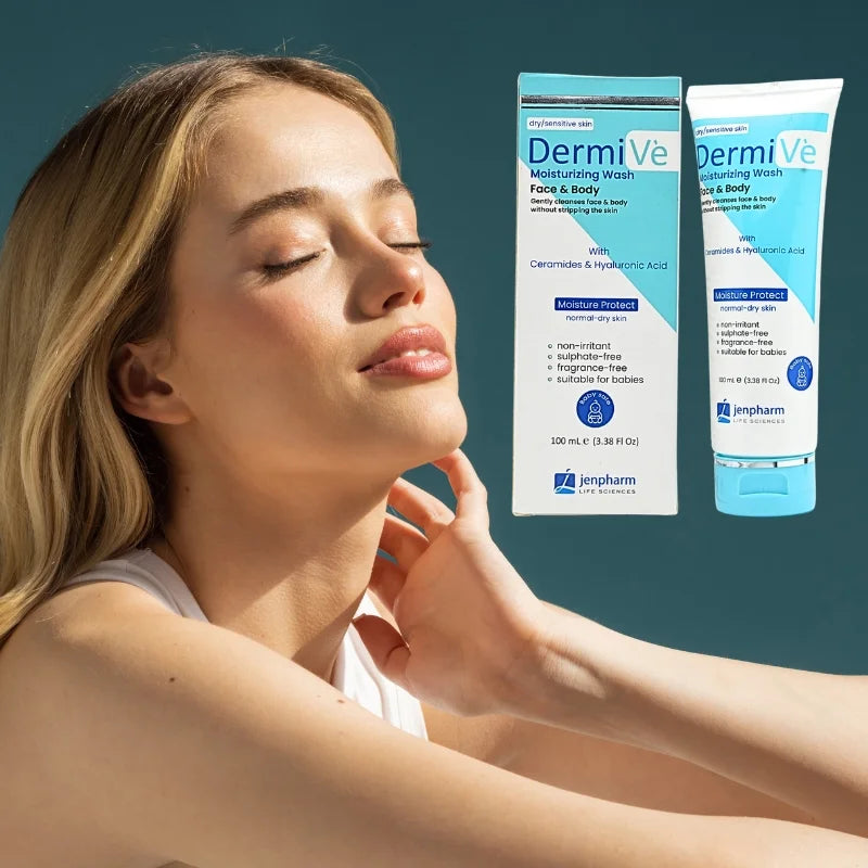 DermiVe Moisturizing Wash - 100ml