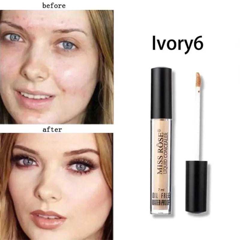 MISS ROSE Liquid Concealer Ivory 6 - 5ml