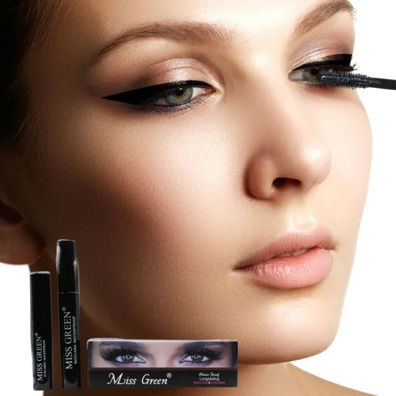 Miss Green FIT ME Mascara & Eyeliner Duo