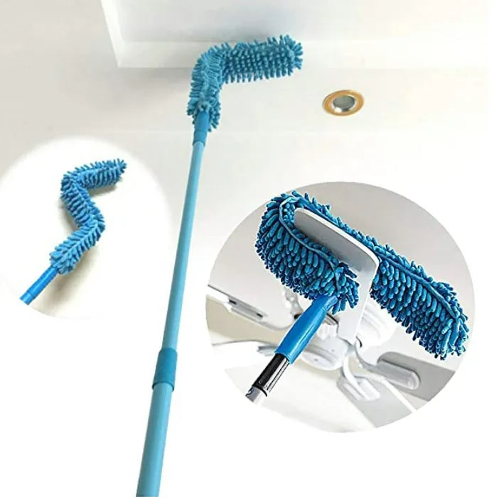 Flexible Microfiber Duster with Telescopic Handle