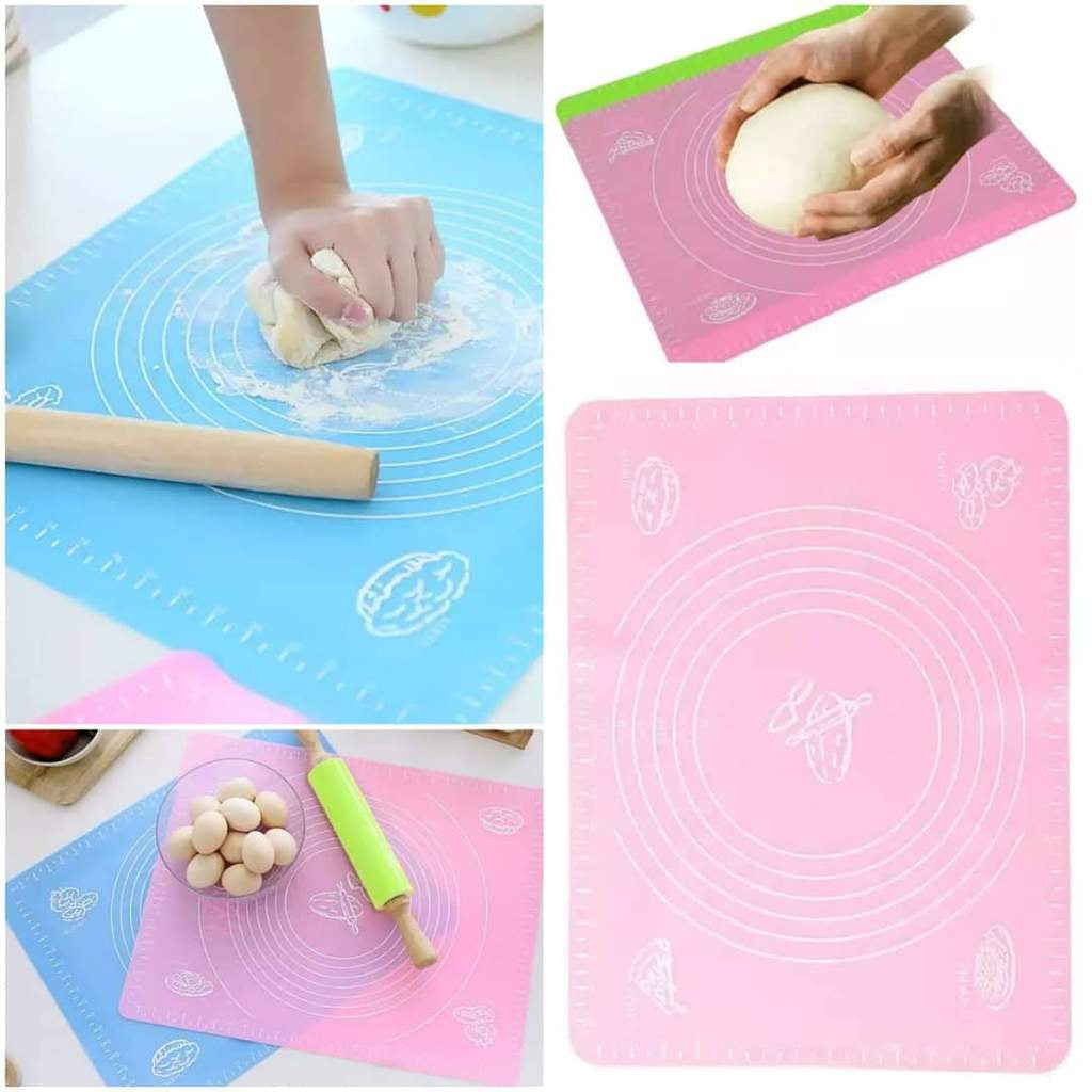 Non-Stick Silicone Roti & Baking Mat with Measurement Guides