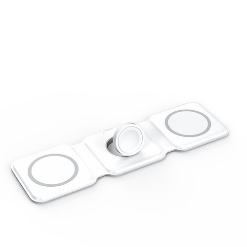 3-in-1 Foldable Magnetic Wireless Charger - 15W