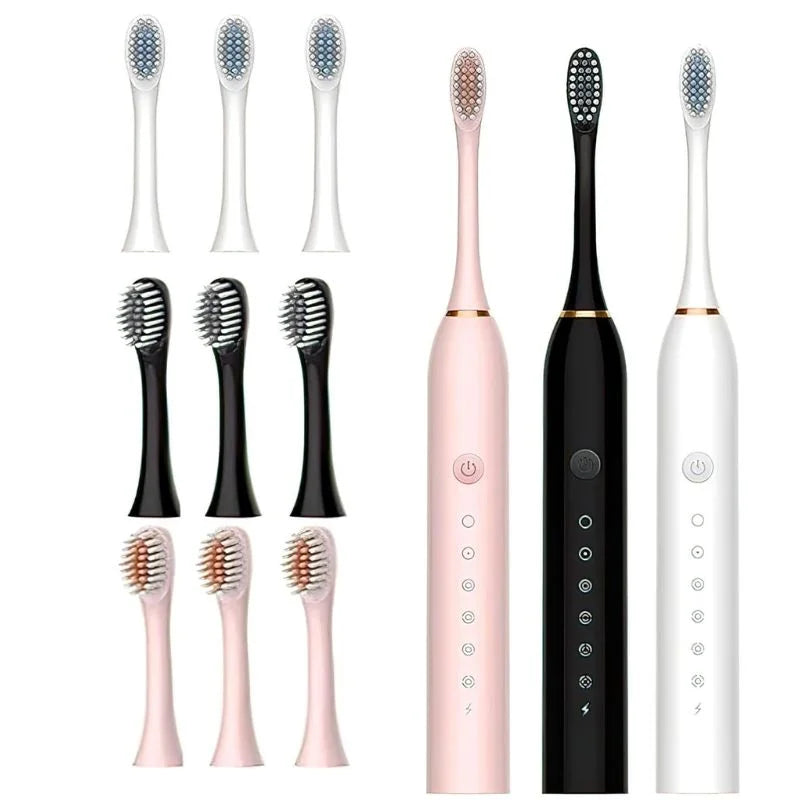 X3 Sonic Electric Toothbrush - 5 Modes, USB Rechargeable