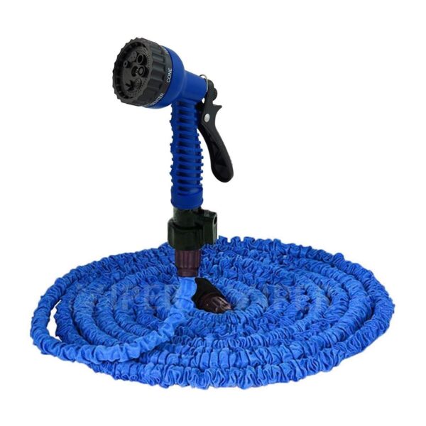 100ft Expandable Garden Hose with Multi-Spray Gun