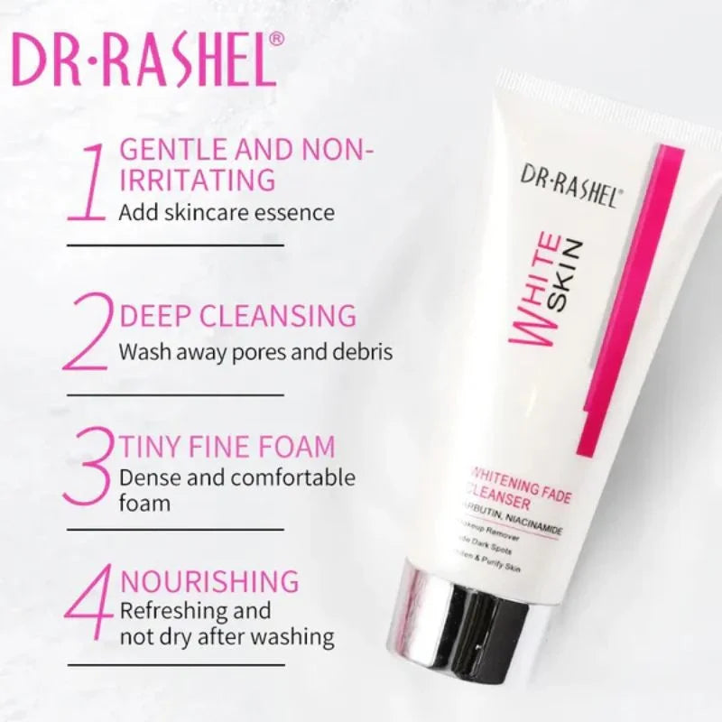 Dr. Rashel Whitening Fade Cleanser with Arbutin & Niacinamide - 80g