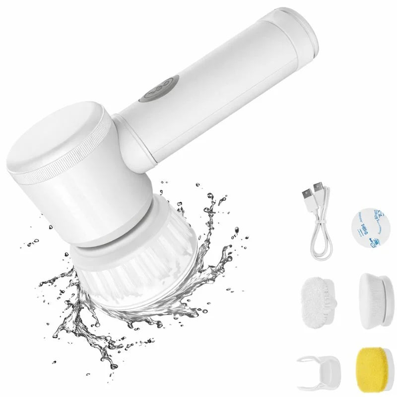 5-in-1 Rechargeable Electric Cleaning Brush