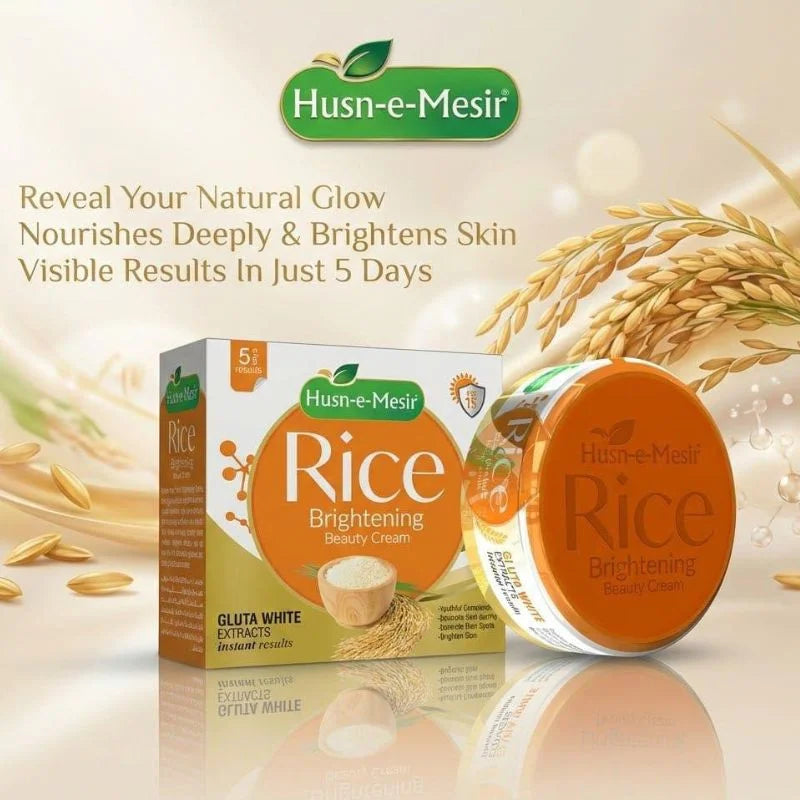 Rice Brightening Beauty Cream with Vitamin B3