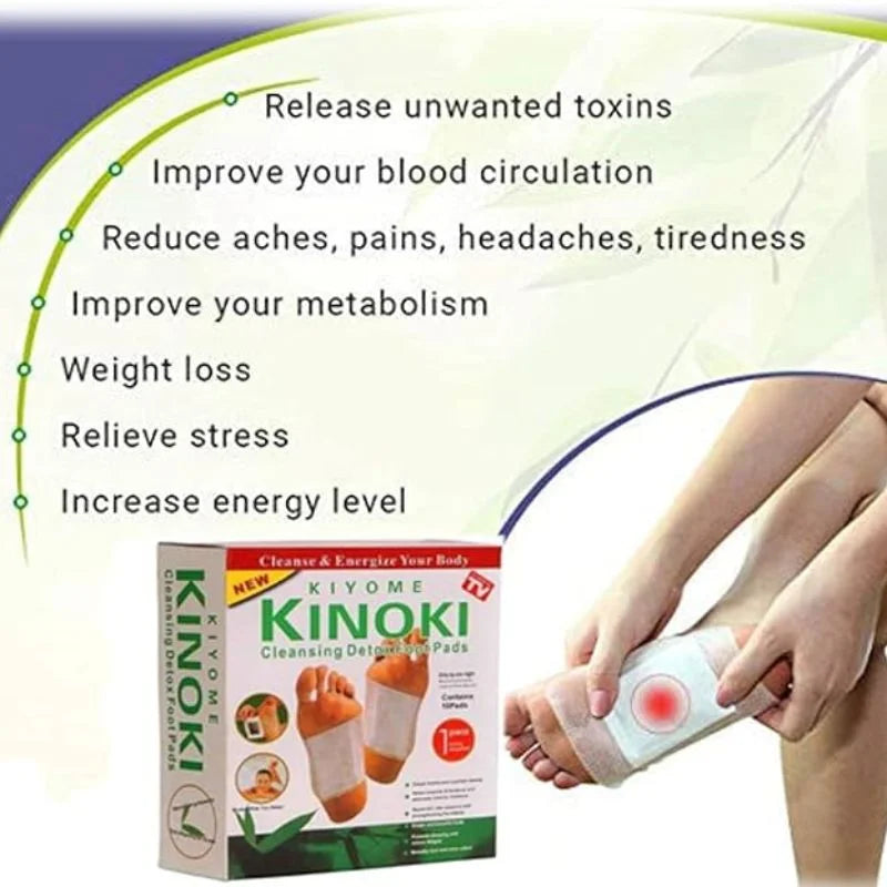 Kinoki foot pads and foot patches for personal care