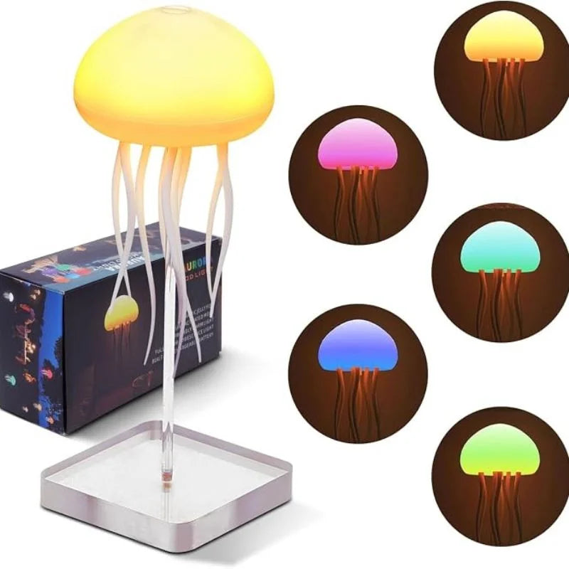 RGB LED jellyfish mood lamp