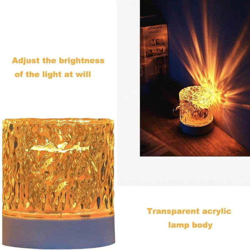 Northern Lights Water Ripple Lamp