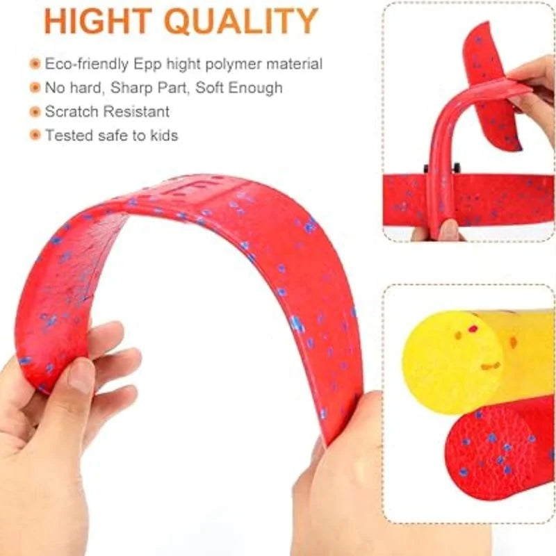 Aircraft launcher flying toy for kids