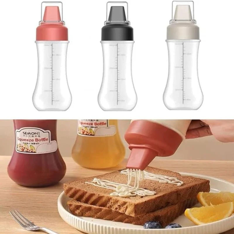 5-Hole Squeeze Sauce Bottle