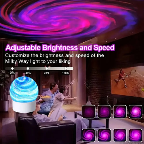2-in-1 Ocean Wave & Aurora Projector