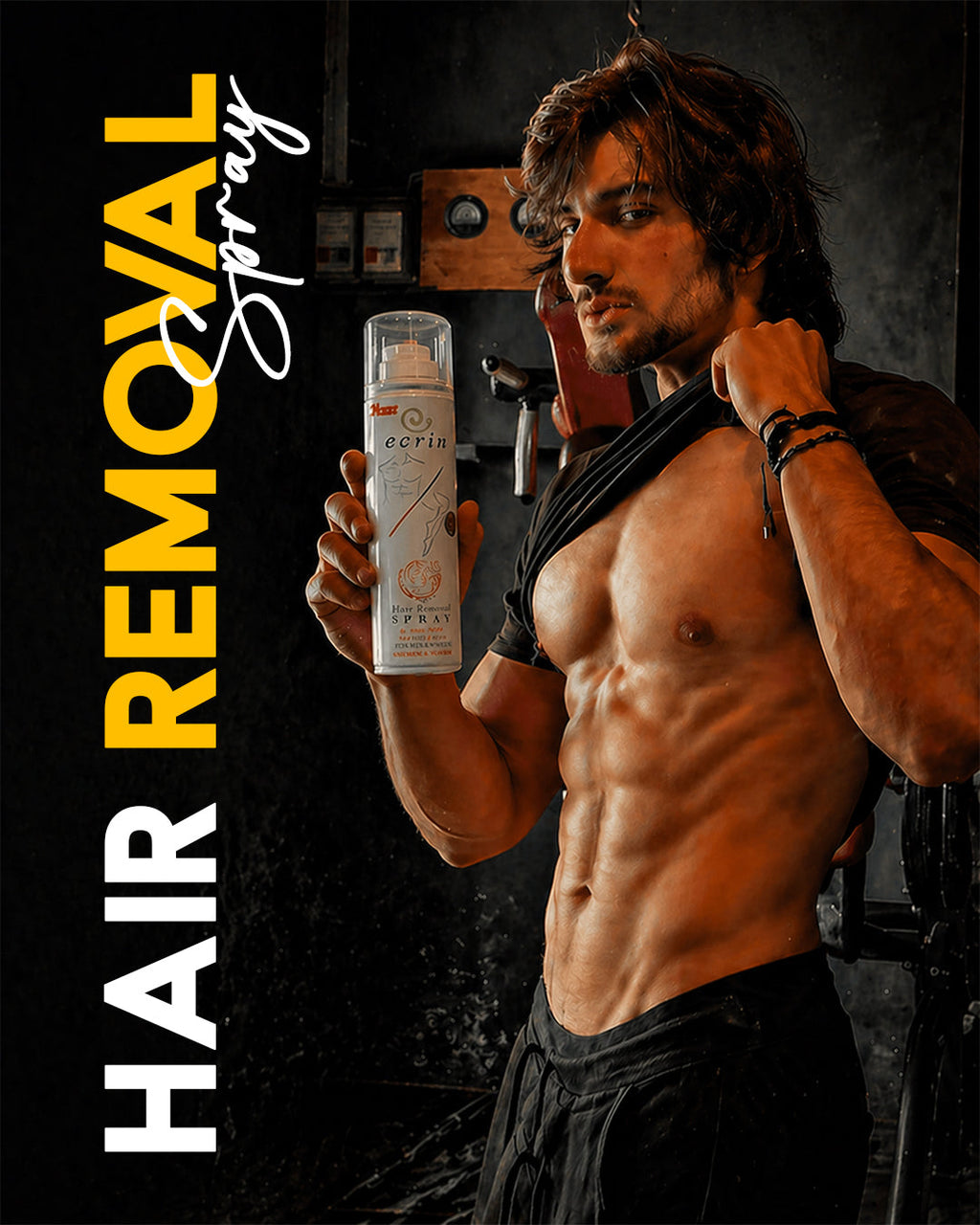 Ecrin Hair Removal Spray for men