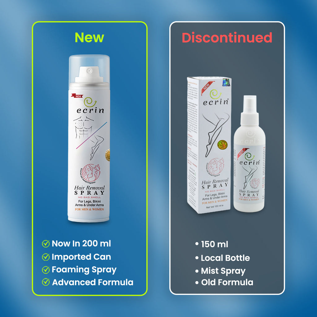 Ecrin Hair Removal Spray advanced formula 200ml