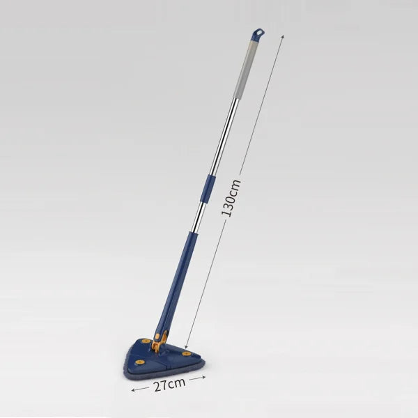 360° Rotatable Triangle Mop with Self-Wringing Handle