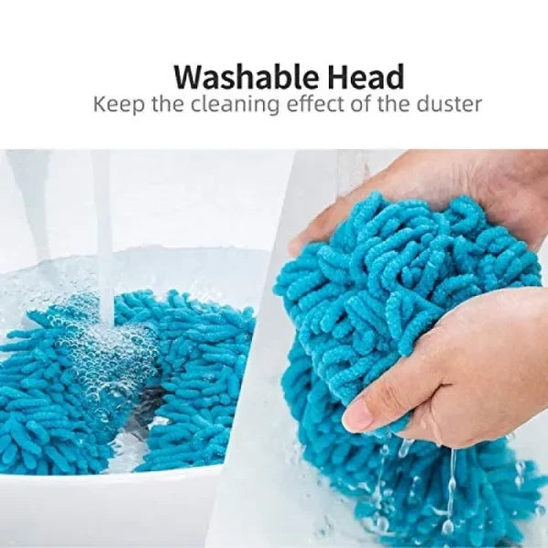 Flexible Microfiber Duster with Telescopic Handle