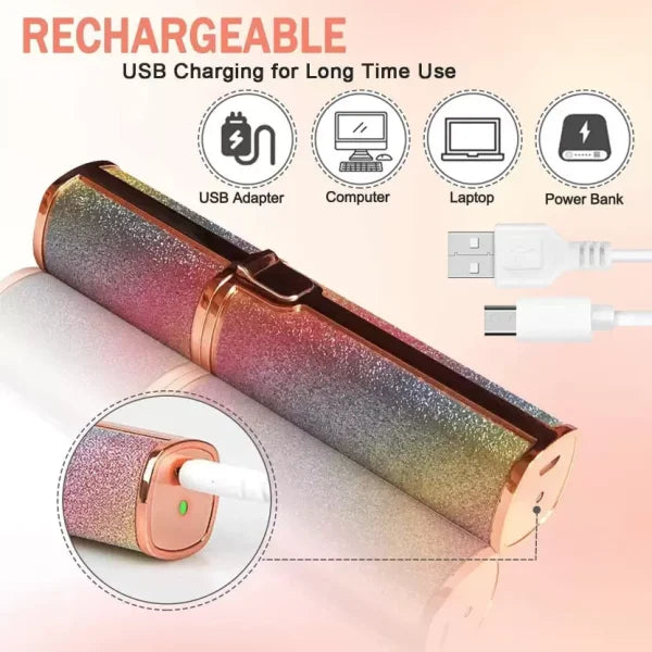 Flawless 2-in-1 Rechargeable Eyebrow & Facial Trimmer