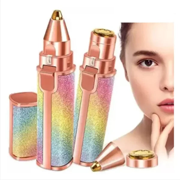 Flawless 2-in-1 Rechargeable Eyebrow & Facial Trimmer