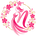 Miranoof floral woman and M logo