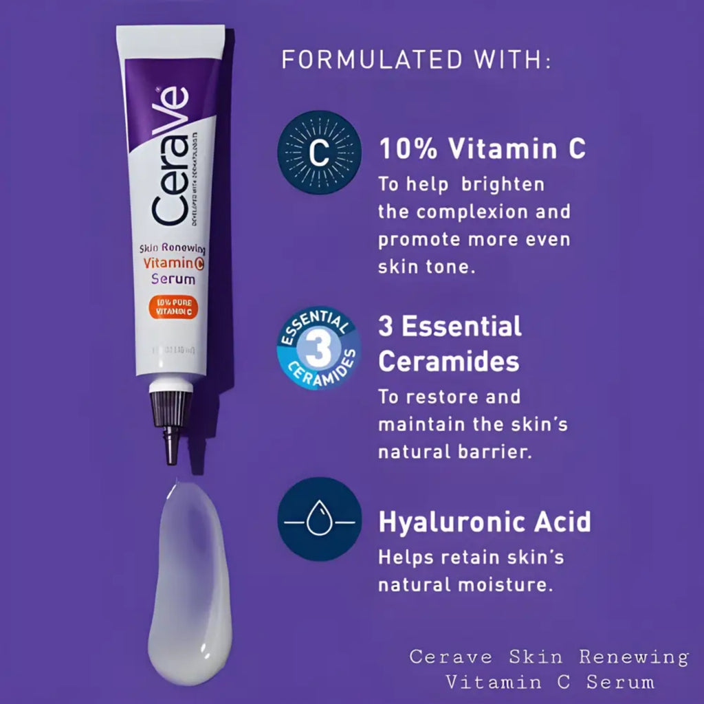 CeraVe Skin Renewing Vitamin C Serum - 30ml
