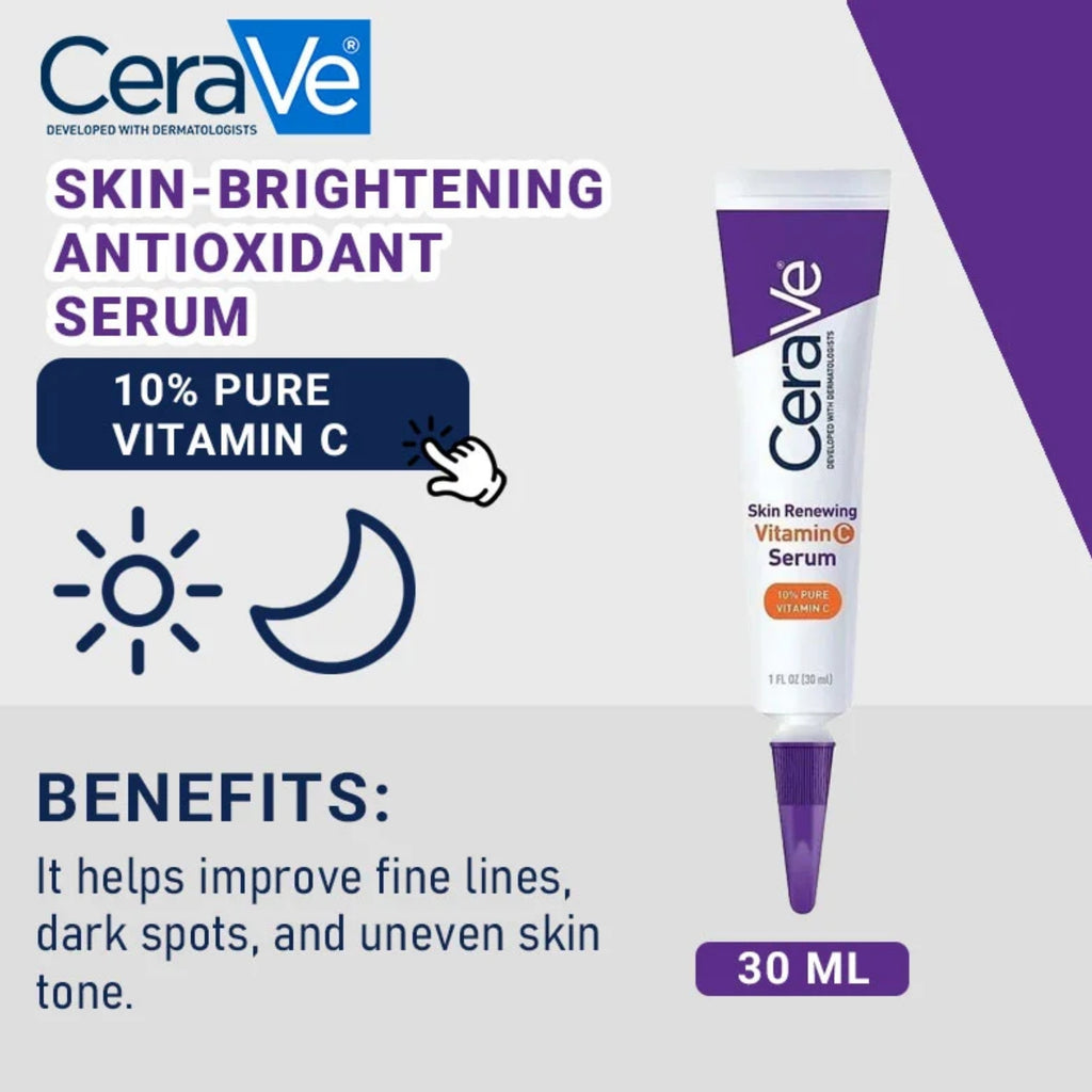 CeraVe Skin Renewing Vitamin C Serum - 30ml