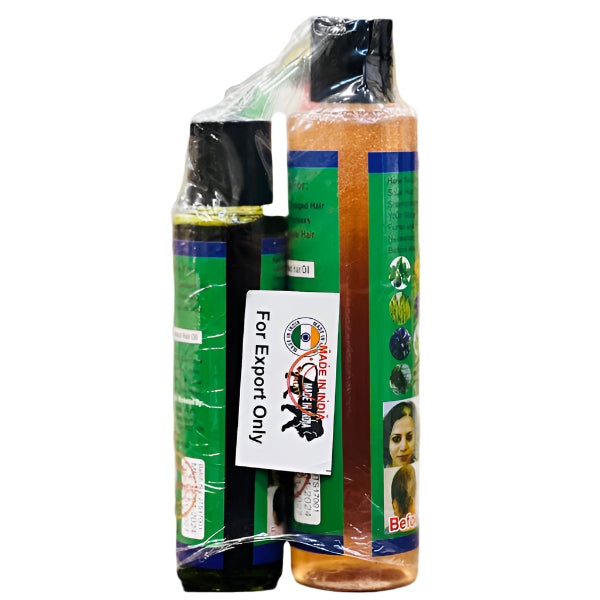 Vishwambhari Adivasi Herbal Hair Oil & Shampoo Combo – 120ml + 200ml