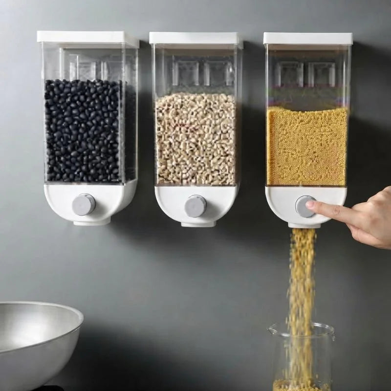 Wall-Mounted Cereal Dispenser - 1.5L