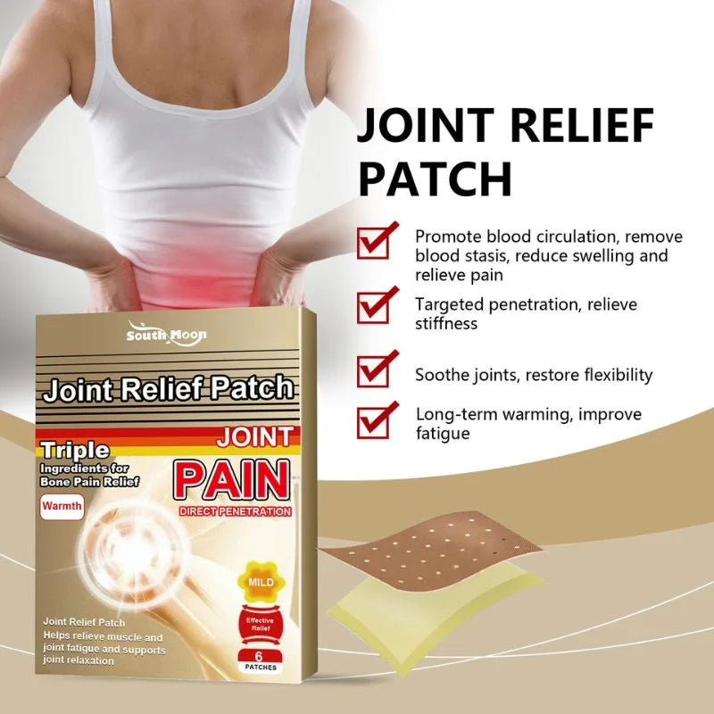 Japanese Warming Joint & Muscle Patches - Pack of 5