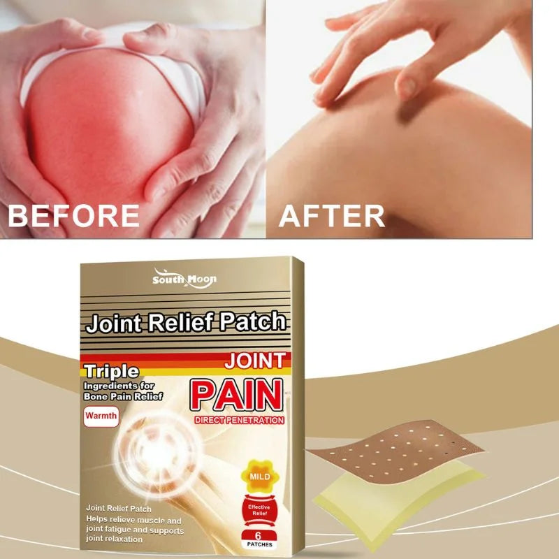 Japanese Warming Joint & Muscle Patches - Pack of 5