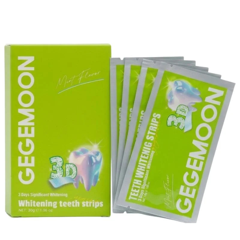 Gegemoon 3D Teeth Whitening Strips - 7 Pairs