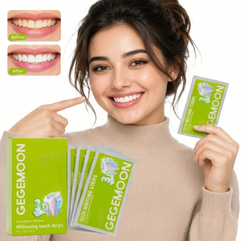 Gegemoon 3D teeth whitening strips 7 pairs