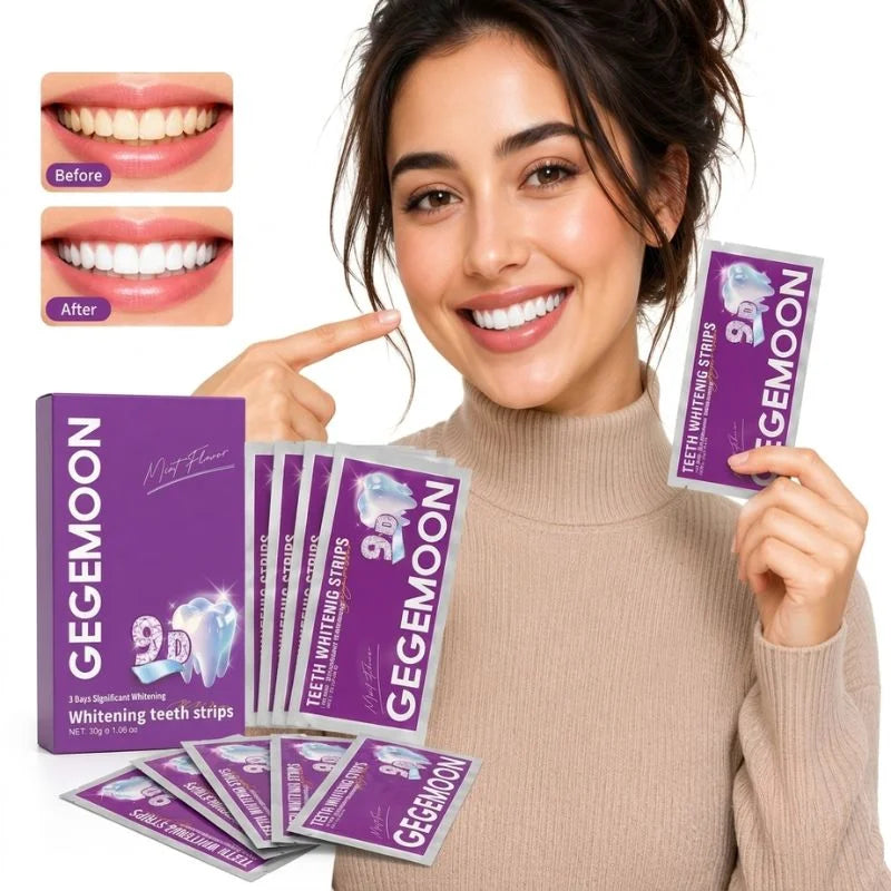 Gegemoon 9D teeth whitening strips 7 pairs
