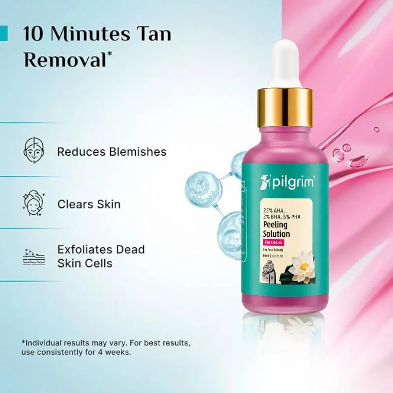 Pilgrim 32% AHA BHA PHA Peeling Solution - 30ml