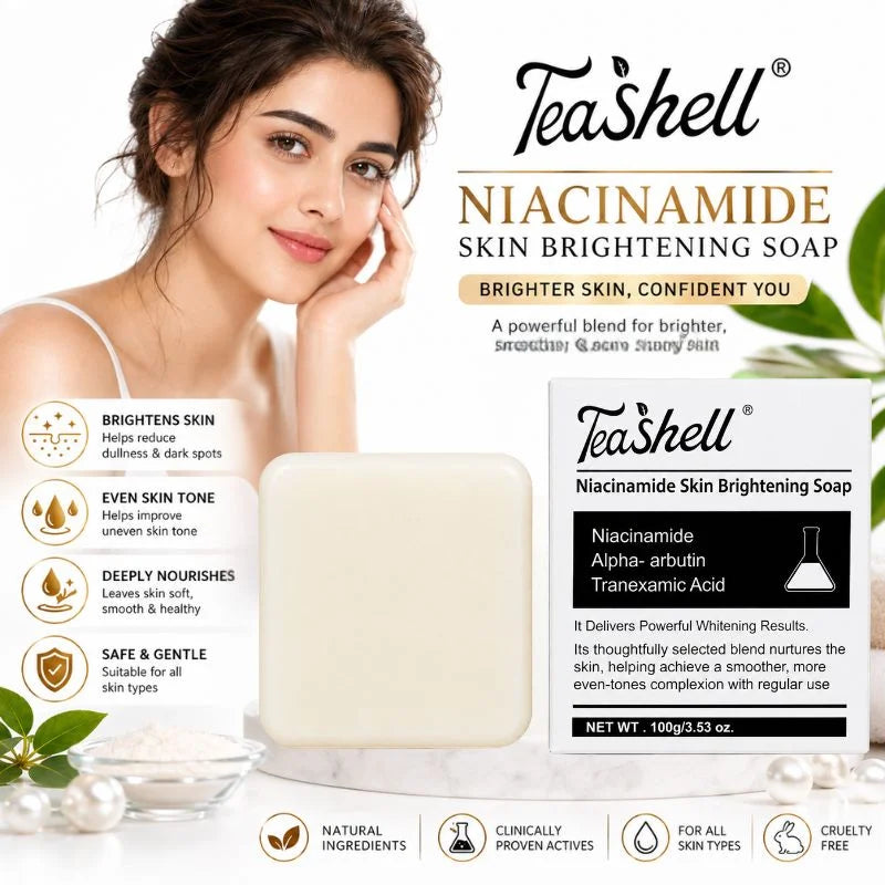 TeaShell Niacinamide Brightening Soap - 100g