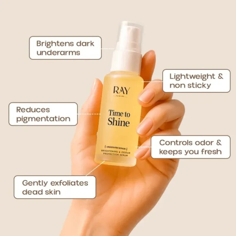 Ray Time To Shine Underarm Serum - 30ml