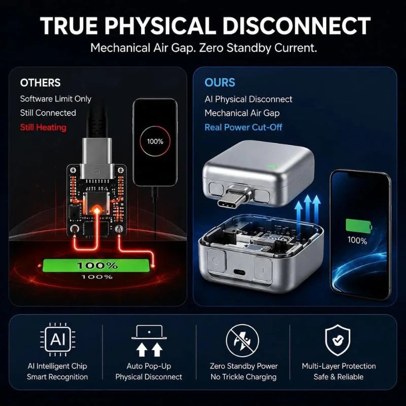 PopGuard LX-007 USB-C Charging Disconnector