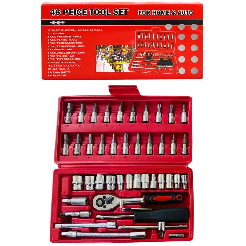 46-Piece Socket Wrench Set