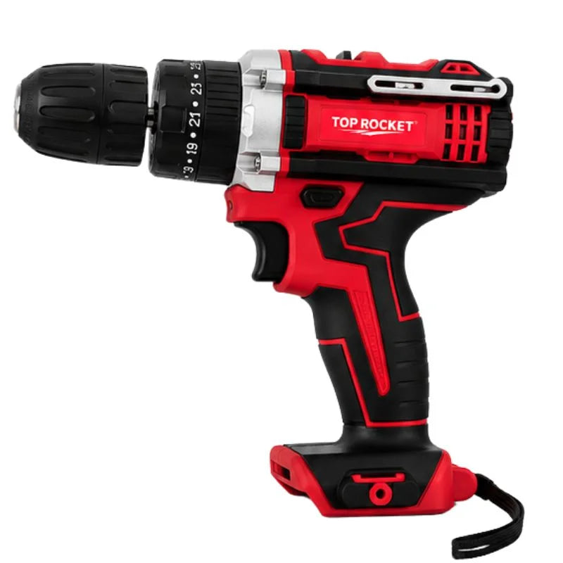 TOP ROCKET 48V Cordless Drill Kit - 2 Batteries
