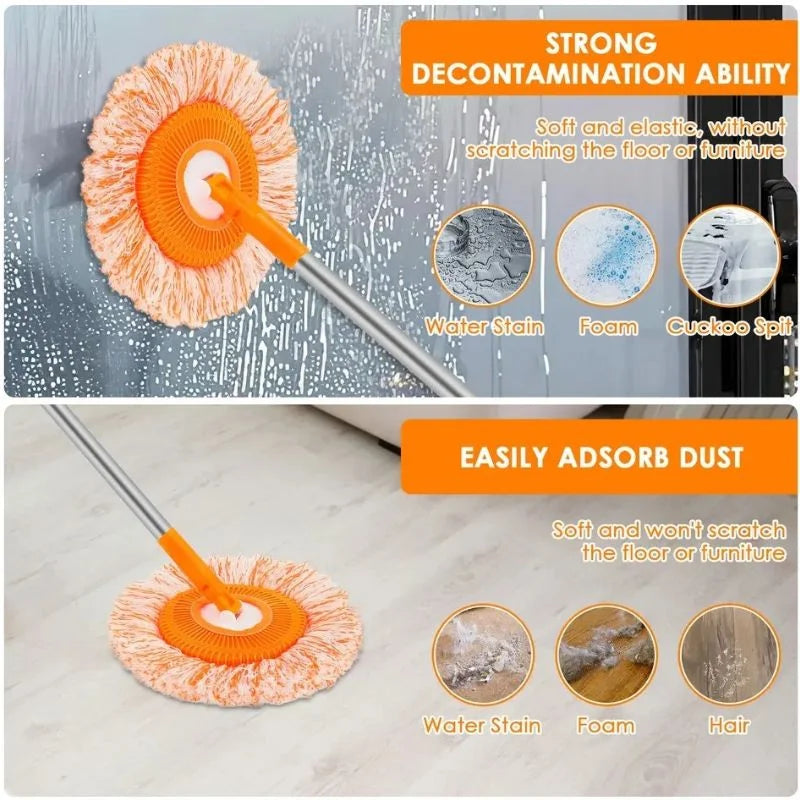 360° Extendable Microfiber Cleaning Mop