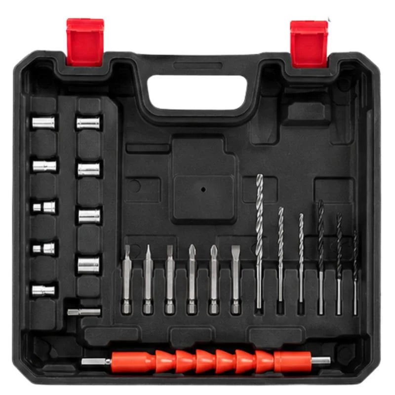 TOP ROCKET 48V Cordless Drill Kit - 2 Batteries
