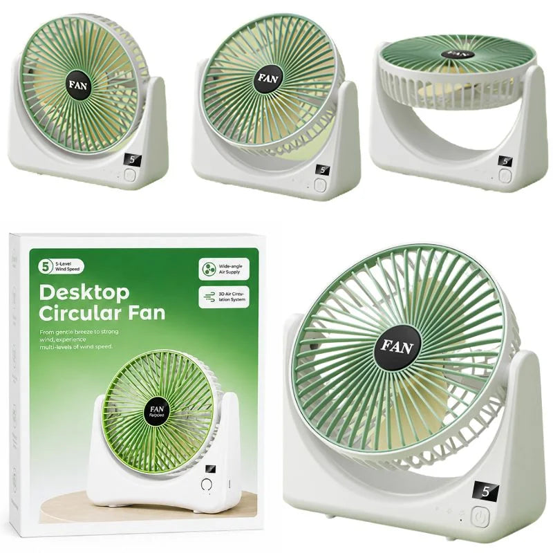 QL-01 rechargeable desktop fan