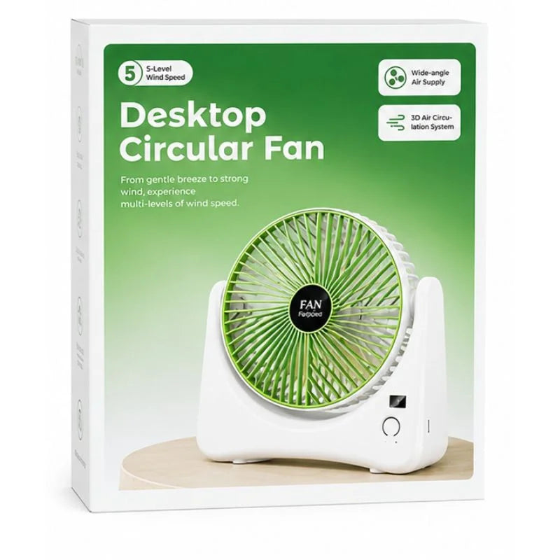 QL-01 Rechargeable Desktop Fan